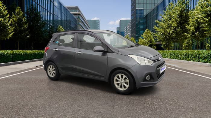 2015 Hyundai Grand i10 ASTA AT 1.2 KAPPA VTVT, Petrol, Automatic, 45,841 km, Right Front Diagonal