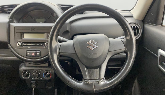 2019 Maruti S PRESSO VXI AMT, Petrol, Automatic, 50,231 km, Steering Wheel Close Up
