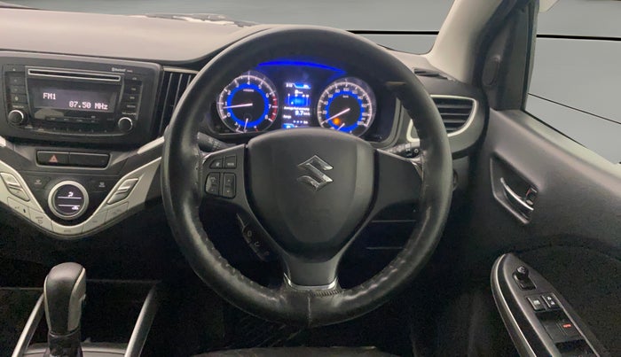 2017 Maruti Baleno ZETA CVT PETROL 1.2, Petrol, Automatic, 92,531 km, Steering Wheel Close Up