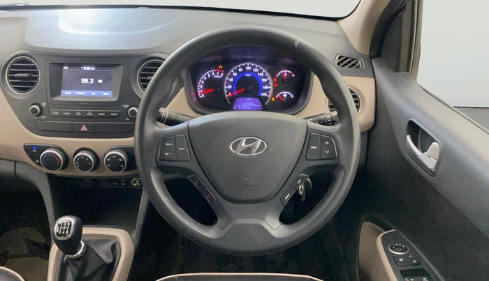 2017 Hyundai Grand i10 SPORTZ 1.2 KAPPA VTVT, CNG, Manual, 51,601 km, Steering Wheel Close Up