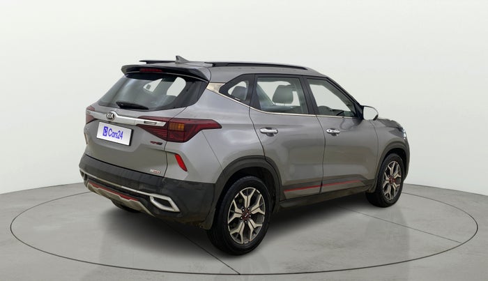 2019 KIA SELTOS GTX PLUS 1.4 PETROL, Petrol, Manual, 1,04,726 km, Right Back Diagonal