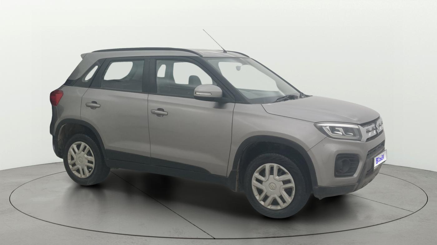 2021 Maruti Vitara Brezza VXI AT SHVS, Petrol, Automatic, 1,06,231 km, Right Front Diagonal