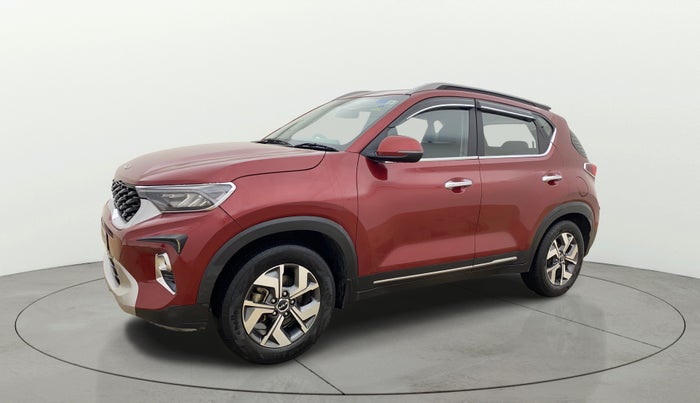2021 KIA SONET HTX 1.0 IMT, Petrol, Manual, 61,182 km, Left Front Diagonal