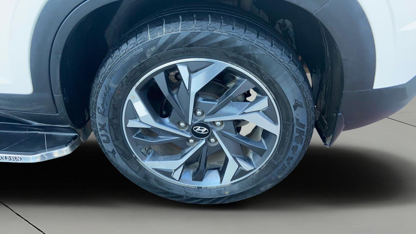 2022 Hyundai Creta SX (O) 1.4 TURBO DCT, Petrol, Automatic, 67,958 km, Left Rear Wheel
