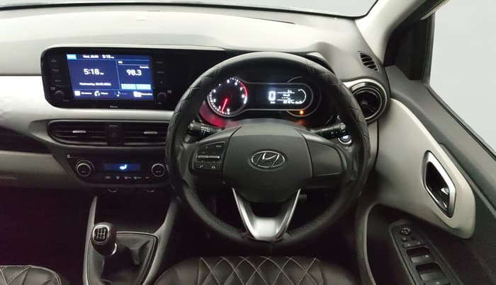2022 Hyundai GRAND I10 NIOS ASTA 1.2 KAPPA VTVT, Petrol, Manual, 28,144 km, Steering Wheel Close Up