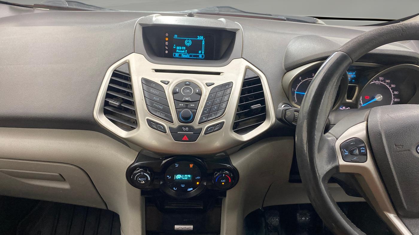 2016 Ford Ecosport TITANIUM 1.5L DIESEL, Diesel, Manual, 1,37,484 km, Air Conditioner