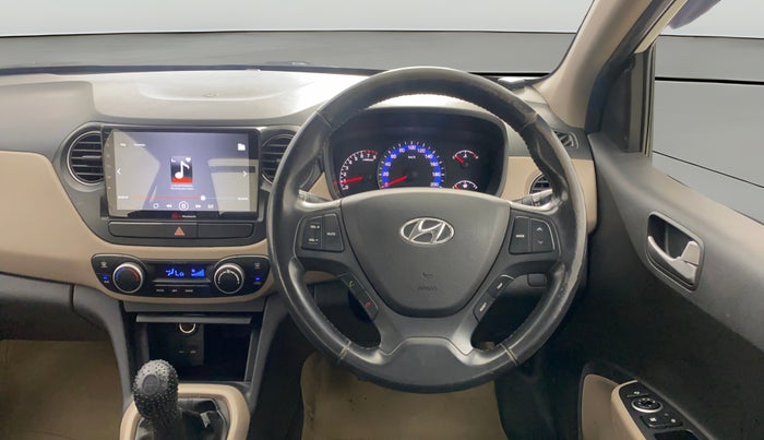 2014 Hyundai Xcent SX 1.2 (O), Petrol, Manual, 74,724 km, Steering Wheel Close Up
