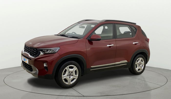 2021 KIA SONET HTX 1.0 IMT, Petrol, Manual, 53,981 km, Left Front Diagonal