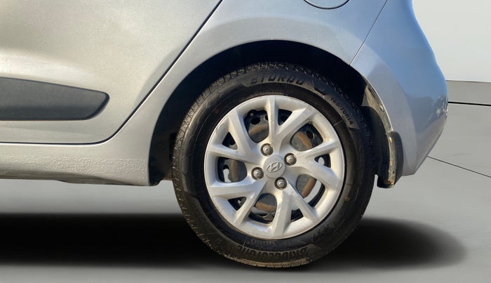 2018 Hyundai Grand i10 SPORTZ 1.2 KAPPA VTVT, CNG, Manual, 92,318 km, Left Rear Wheel
