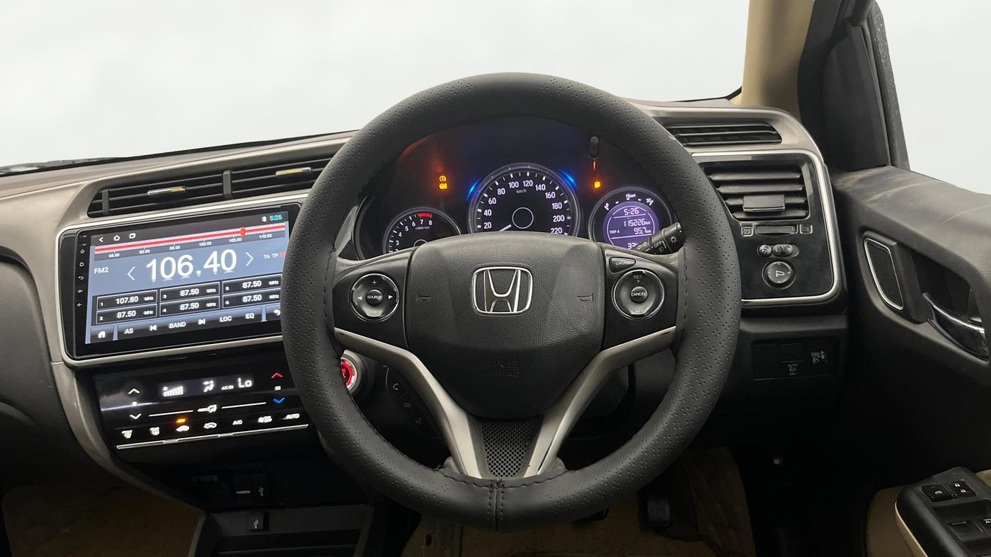 2017 Honda City 1.5L I-VTEC V MT, Petrol, Manual, 1,15,207 km, Steering Wheel Close Up