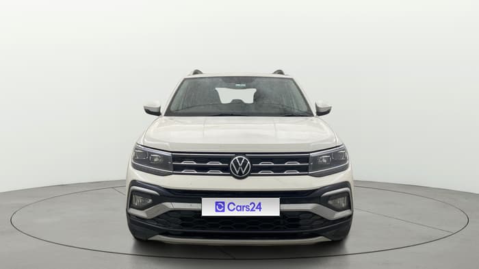 2024 Volkswagen TAIGUN TOPLINE 1.0 TSI AT, Petrol, Automatic, 19,743 km, Front