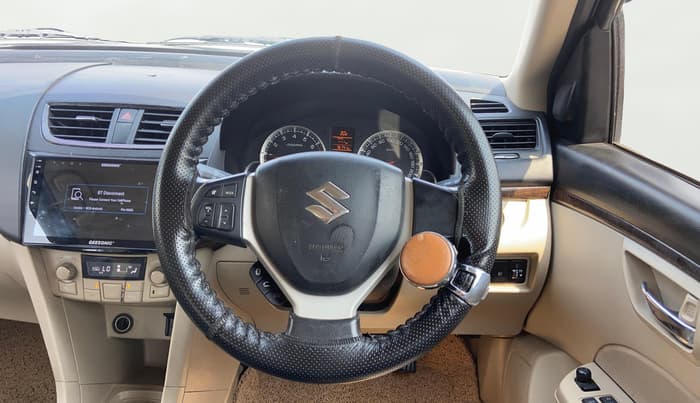 2015 Maruti Swift Dzire ZXI, Petrol, Manual, 76,723 km, Steering Wheel Close Up