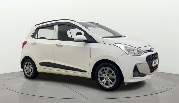 2019 Hyundai Grand i10 SPORTZ 1.2 KAPPA VTVT, Petrol, Manual, 78,213 km, Right Front Diagonal