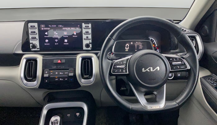 2022 KIA SONET HTX 1.0 IMT, Petrol, Manual, 41,899 km, Steering Wheel Close Up