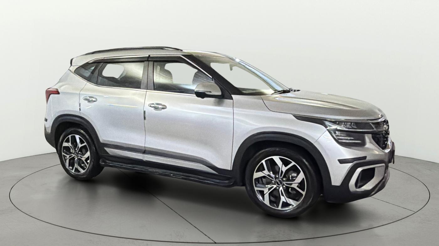2024 KIA SELTOS  GTX Plus 1.5 Turbo Petrol DCT, Petrol, Automatic, 10,002 km, Right Front Diagonal