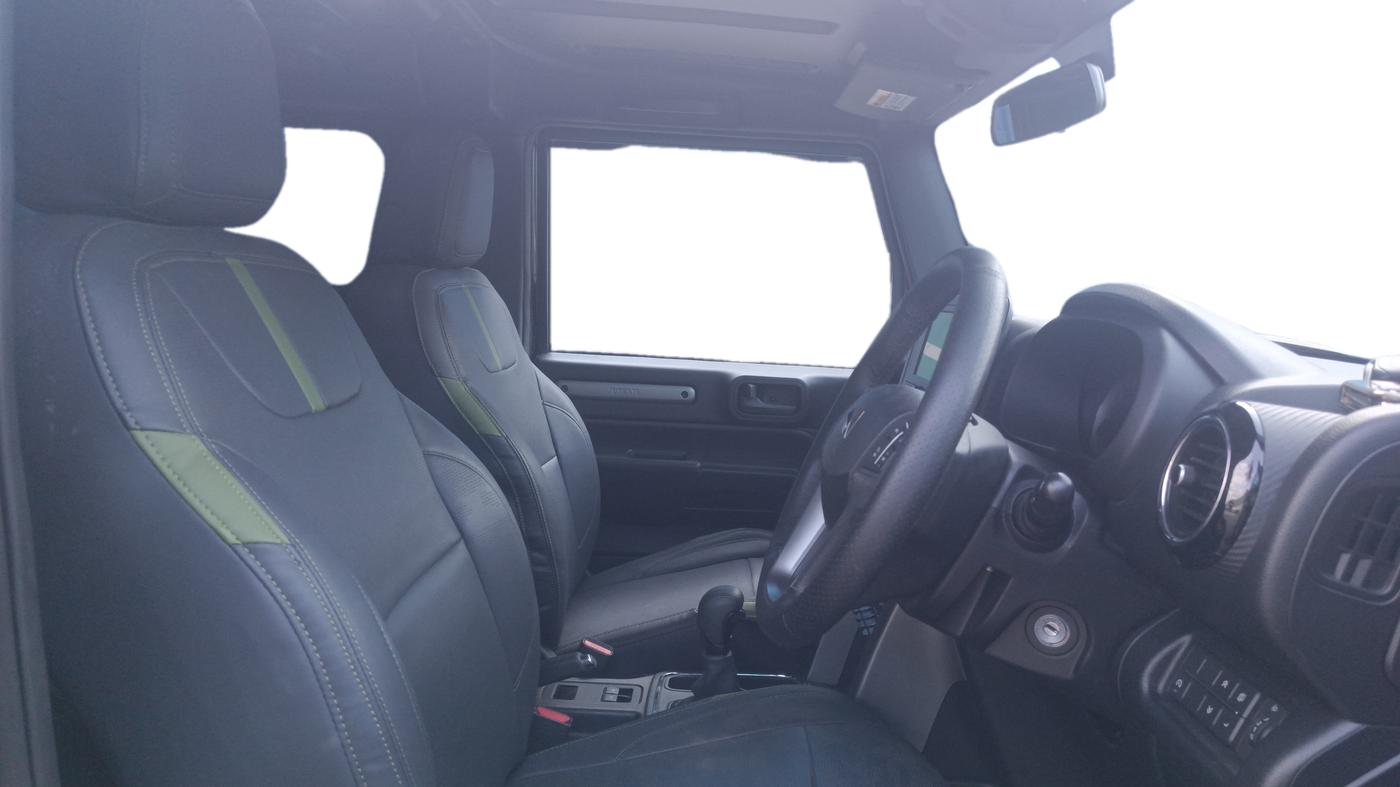 2024 Mahindra Thar LX P 2WD AT HT, Petrol, Automatic, 9,415 km, Right Side Front Door Cabin