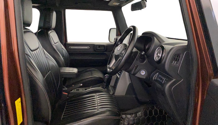 2021 Mahindra Thar LX  P 4WD AT CONVERTIBLE, Petrol, Automatic, 59,823 km, Right Side Front Door Cabin