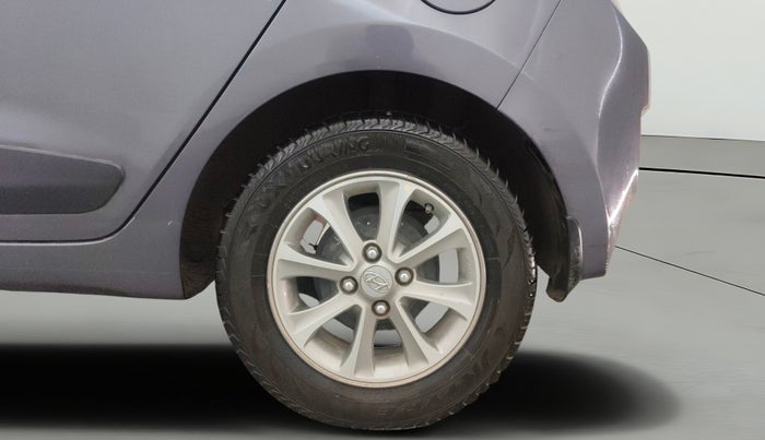 2016 Hyundai Grand i10 ASTA (O) 1.2 KAPPA VTVT, Petrol, Manual, 47,019 km, Left Rear Wheel