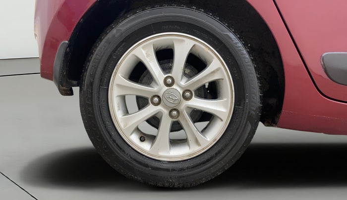 2015 Hyundai Grand i10 ASTA AT 1.2 KAPPA VTVT, Petrol, Automatic, 72,126 km, Right Rear Wheel