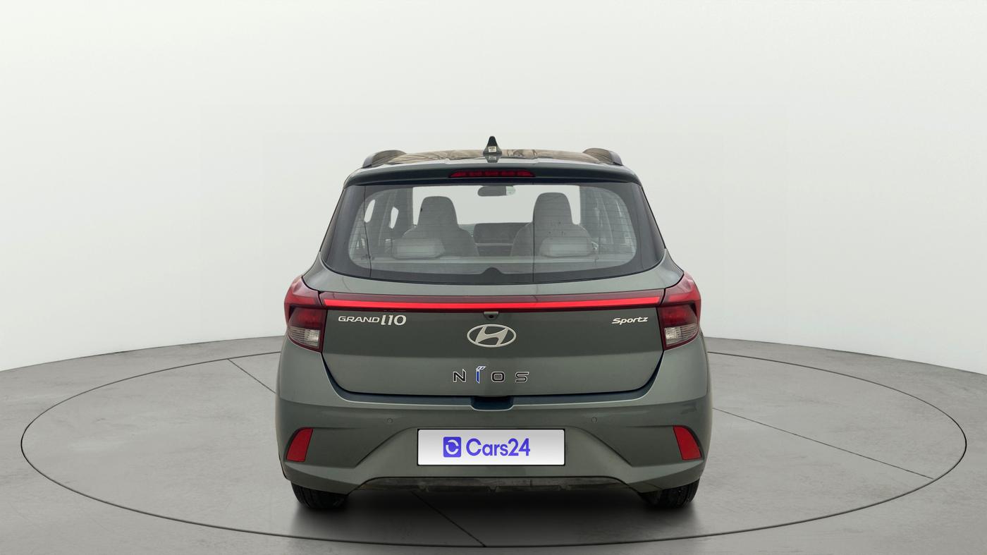 2023 Hyundai GRAND I10 NIOS SPORTZ AMT 1.2 KAPPA VTVT, Petrol, Automatic, 7,964 km, Back/Rear