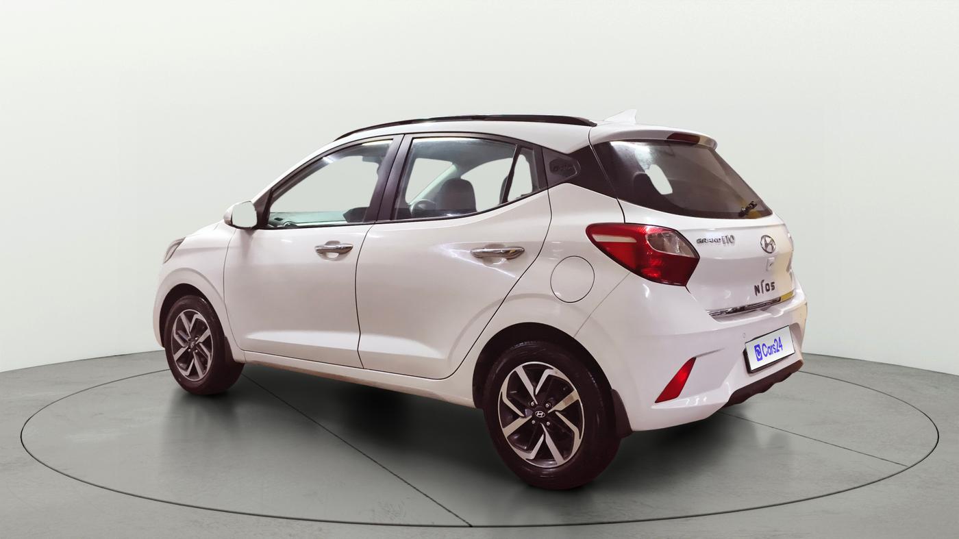 2022 Hyundai GRAND I10 NIOS ASTA 1.2 KAPPA VTVT, Petrol, Manual, 74,364 km, Left Back Diagonal
