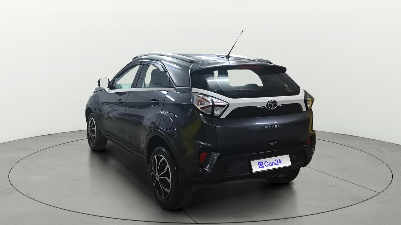 2021 Tata NEXON XM SUNROOF PETROL, Petrol, Manual, 67,382 km, Left Back Diagonal