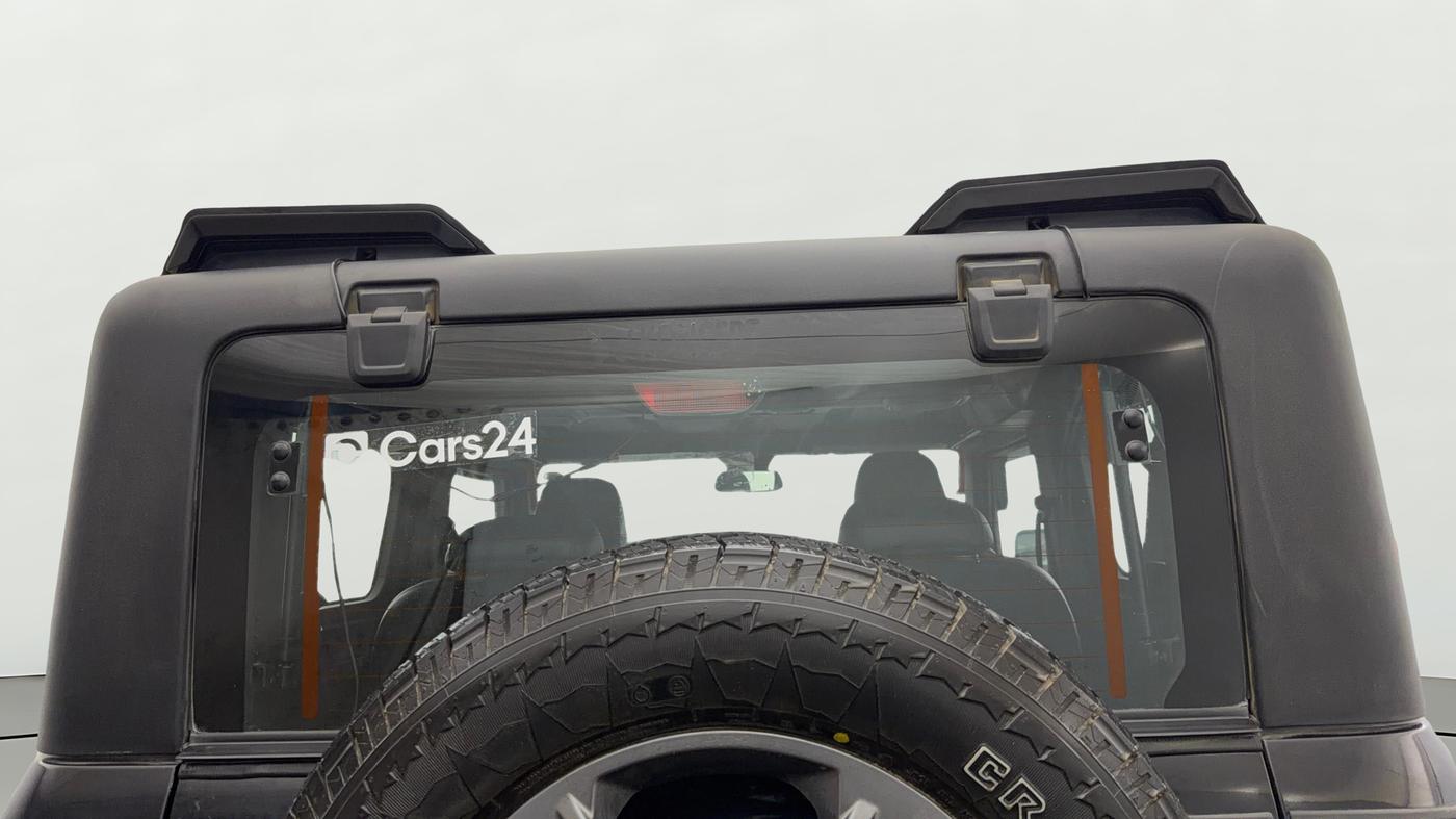 2022 Mahindra Thar LX PETROL HT 4WD AT, Petrol, Automatic, 36,737 km, Rear Windshield