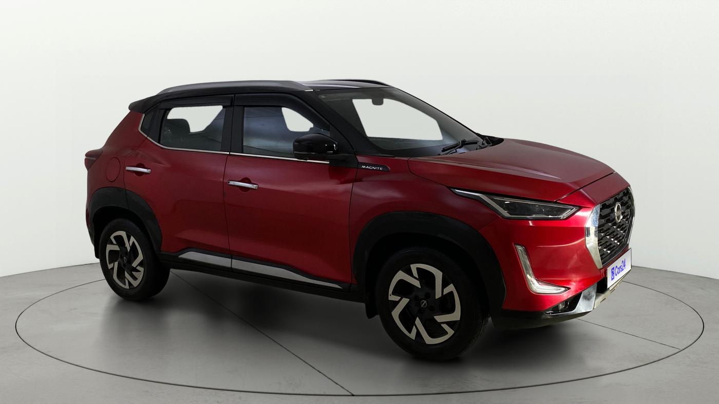 2022 Nissan MAGNITE XV PREMIUM TURBO (O) CVT, Petrol, Automatic, 18,891 km, Right Front Diagonal