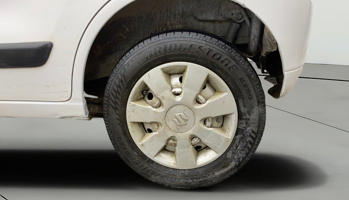 2015 Maruti Wagon R 1.0 LXI, Petrol, Manual, 50,621 km, Left Rear Wheel