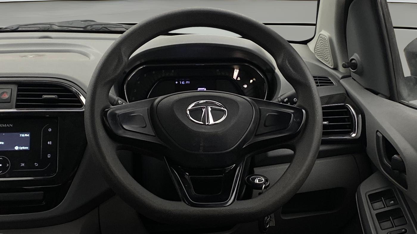 2023 Tata TIGOR XM PETROL, Petrol, Manual, 47,880 km, Steering Wheel Close Up