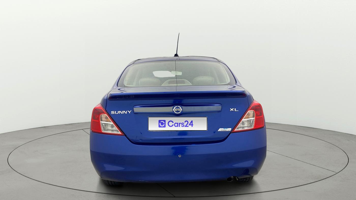 2013 Nissan Sunny XL CVT, Petrol, Automatic, 1,18,253 km, Back/Rear