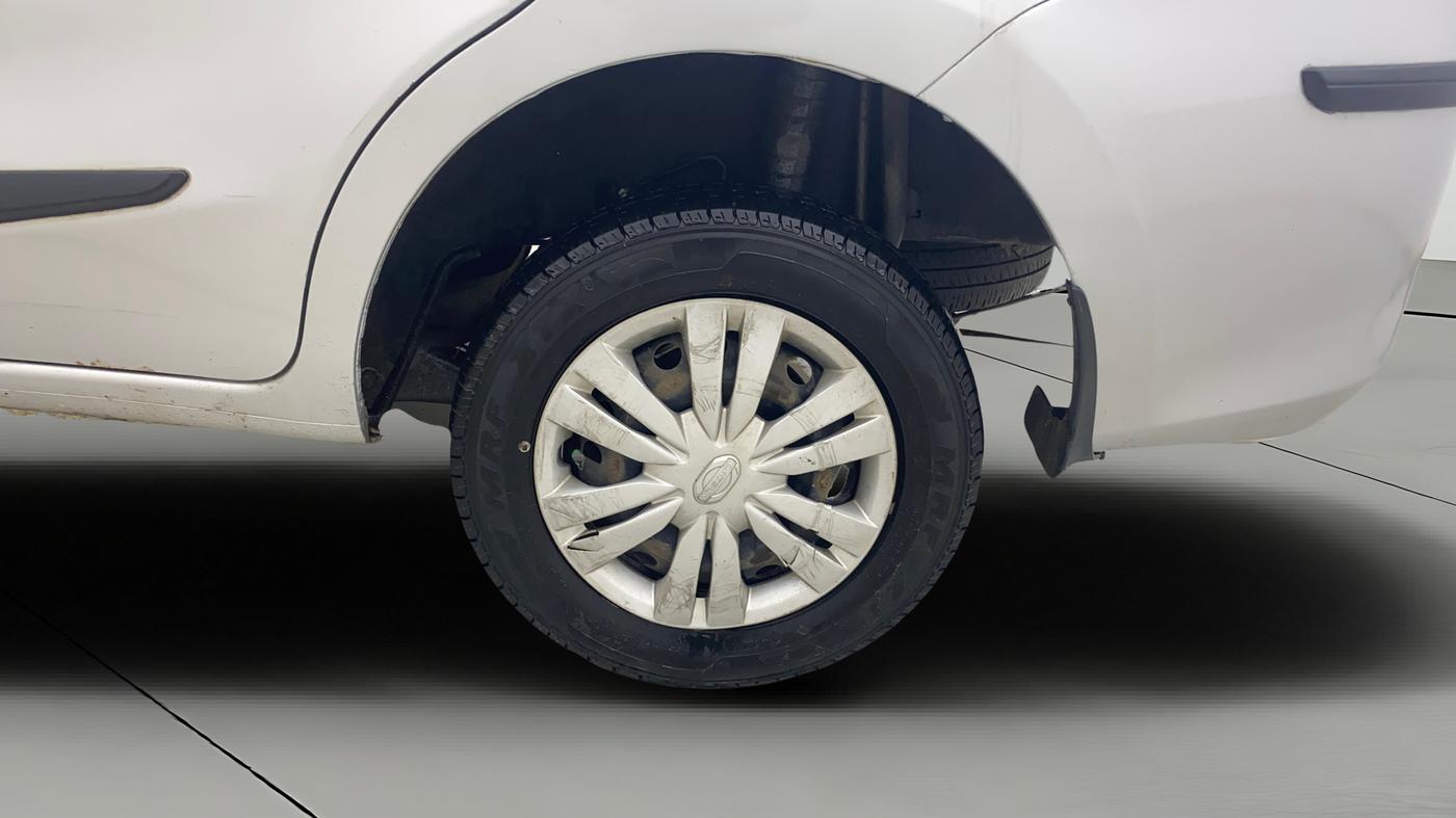 2018 Datsun Go Plus T, Petrol, Manual, 92,703 km, Left Rear Wheel