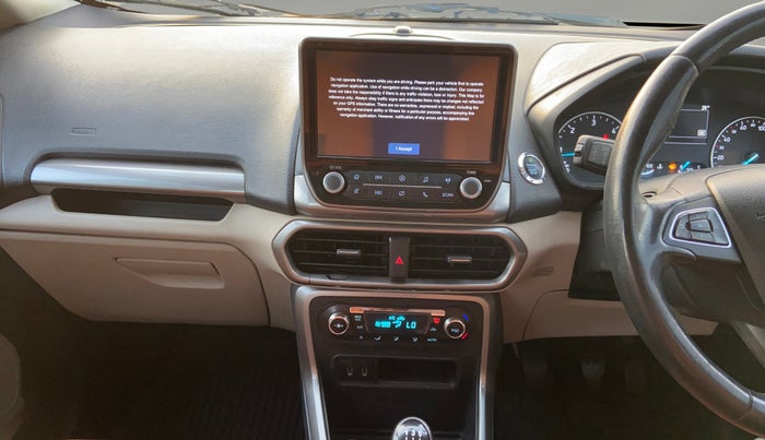 2020 Ford Ecosport TITANIUM 1.5L DIESEL, Diesel, Manual, 1,00,290 km, Air Conditioner