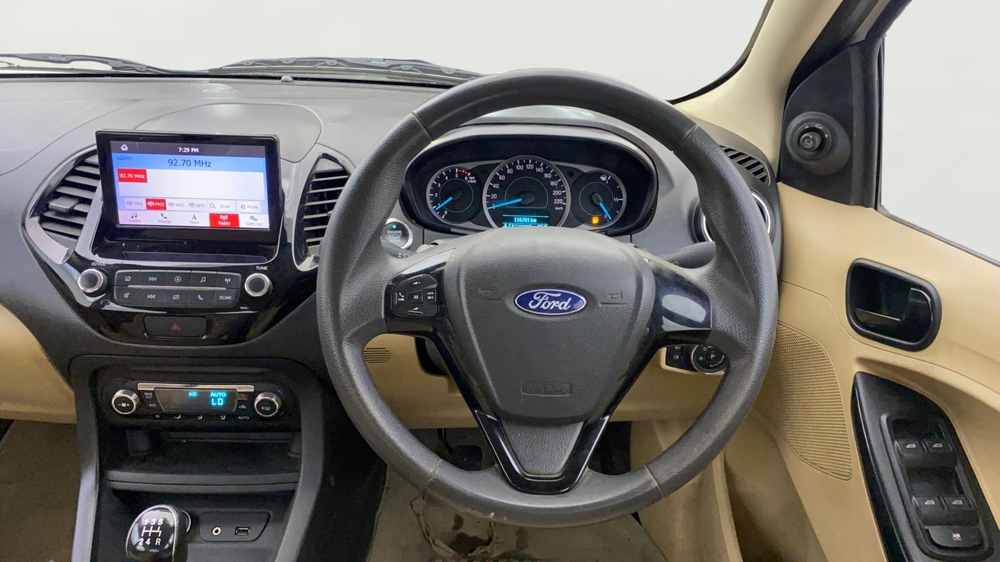 2019 Ford Figo Aspire TITANIUM1.5 DIESEL, Diesel, Manual, 1,16,244 km, Steering Wheel Close Up