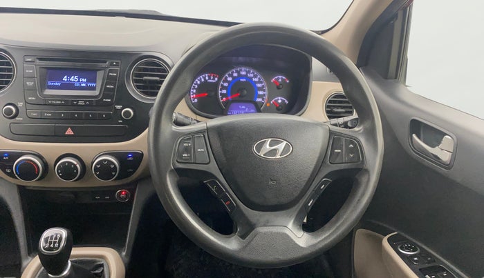 2015 Hyundai Grand i10 SPORTZ 1.2 KAPPA VTVT, CNG, Manual, 1,32,775 km, Steering Wheel Close Up