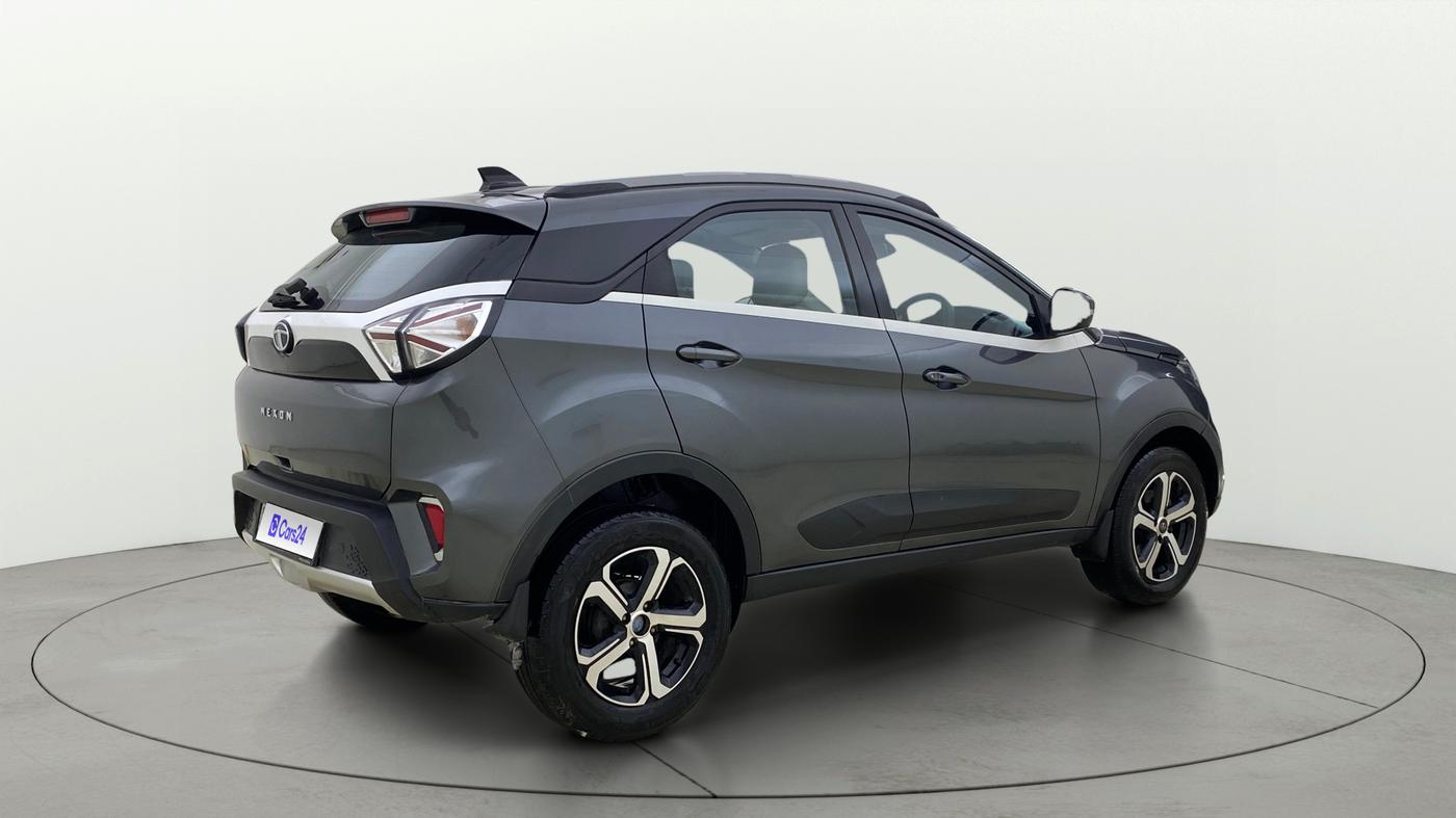 2022 Tata NEXON XZA PLUS (PREMIUM) DIESEL, Diesel, Automatic, 73,624 km, Right Back Diagonal