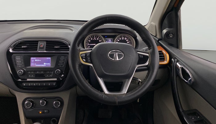 2017 Tata Tiago XZA PETROL, Petrol, Automatic, 65,228 km, Steering Wheel Close Up