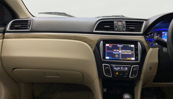 2019 Maruti Ciaz ALPHA  AT 1.5 SHVS PETROL, Petrol, Automatic, 44,903 km, Air Conditioner