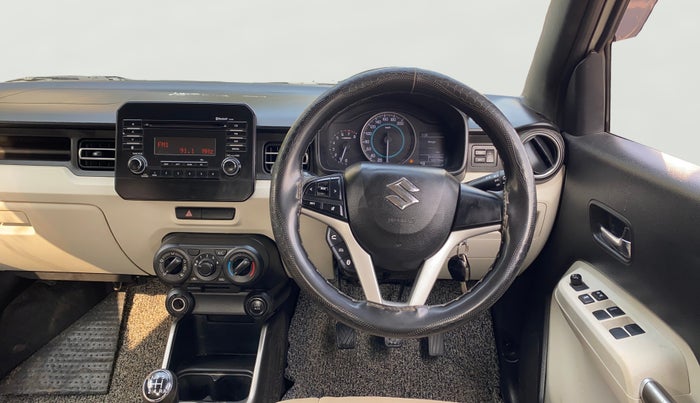 2019 Maruti IGNIS DELTA 1.2, Petrol, Manual, 53,266 km, Steering Wheel Close Up