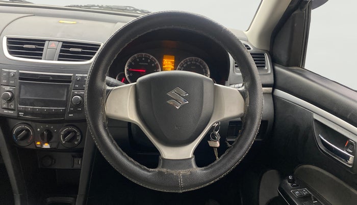 2015 Maruti Swift VXI, Petrol, Manual, 83,369 km, Steering Wheel Close Up