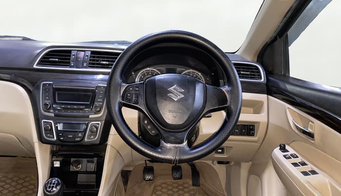 2018 Maruti Ciaz DELTA 1.4 MT PETROL, Petrol, Manual, 53,827 km, Steering Wheel Close Up
