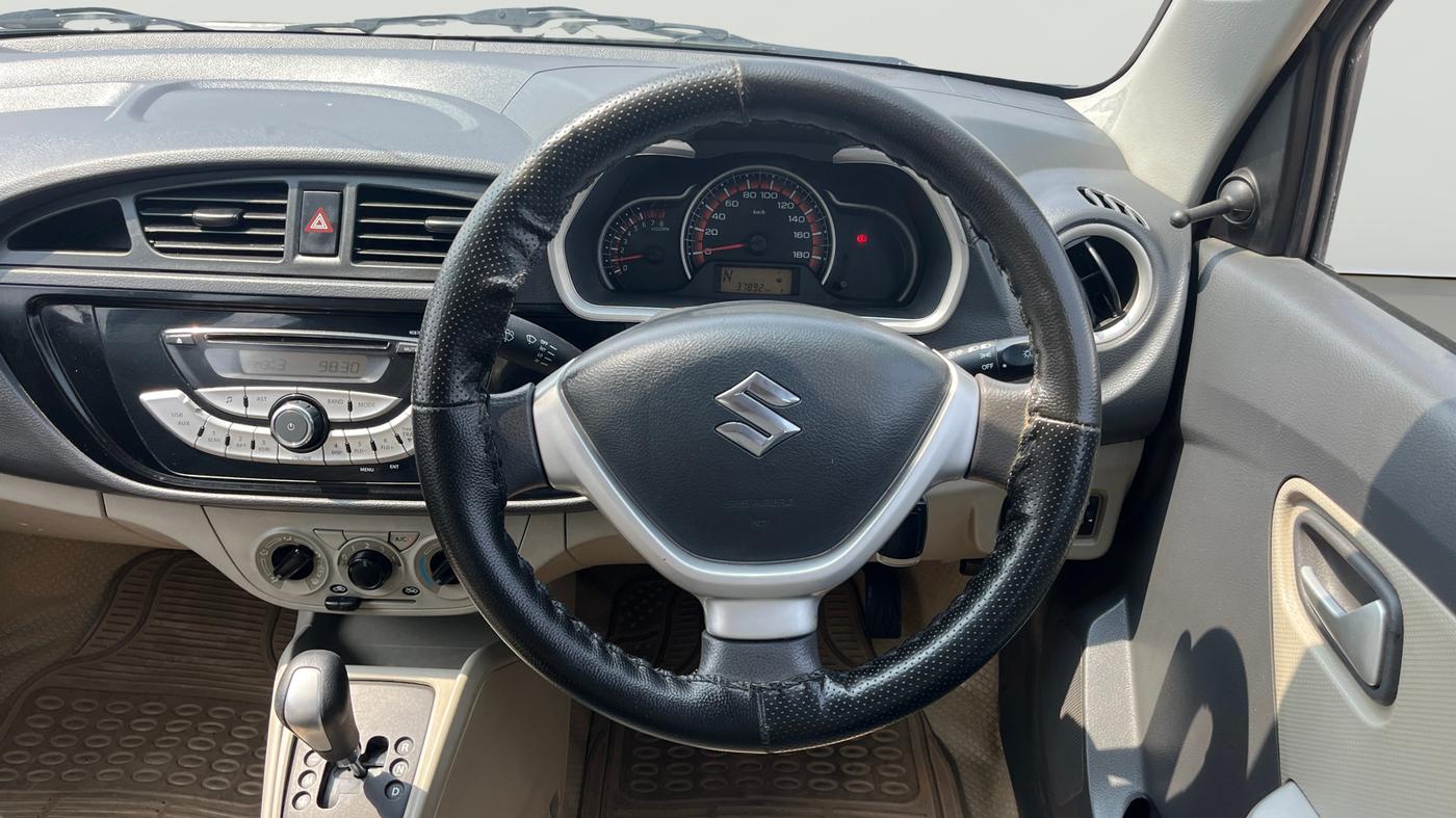 2019 Maruti Alto K10 VXI (O) AMT, Petrol, Automatic, 37,873 km, Steering Wheel Close Up