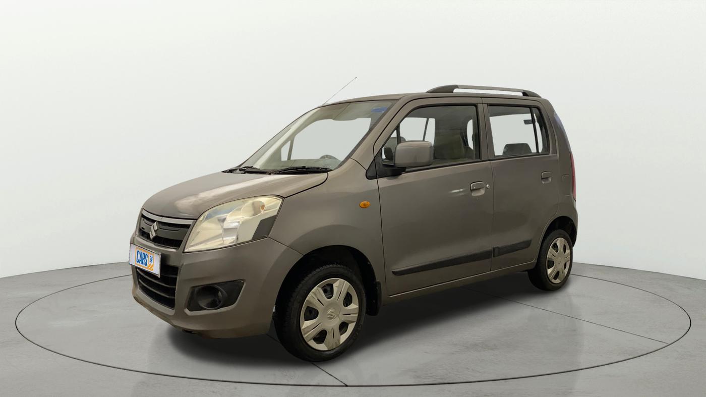 2018 Maruti Wagon R 1.0 VXI, Petrol, Manual, 58,511 km, Left Front Diagonal