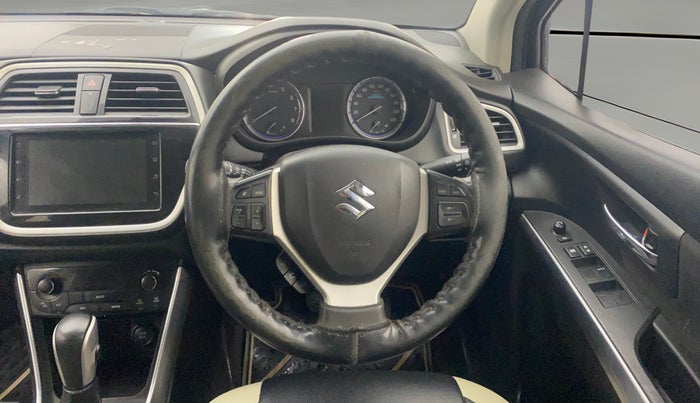 2021 Maruti S Cross ZETA AT 1.5, Petrol, Automatic, 61,840 km, Steering Wheel Close Up