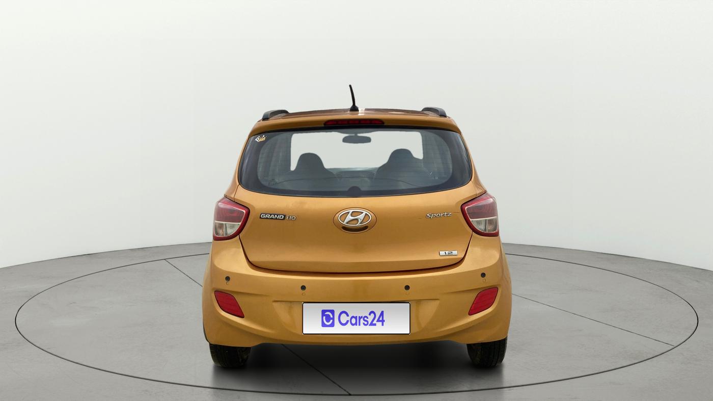2016 Hyundai Grand i10 SPORTZ 1.2 KAPPA VTVT, Petrol, Manual, 58,057 km, Back/Rear
