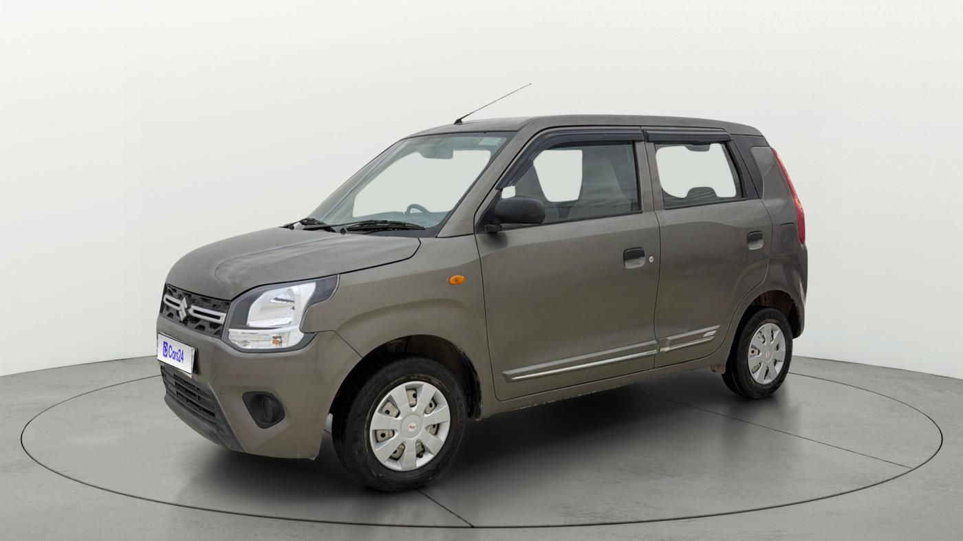 2019 Maruti New Wagon-R LXI CNG 1.0, CNG, Manual, 1,11,144 km, Left Front Diagonal