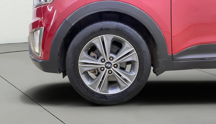 2017 Hyundai Creta SX (O) 1.6 DIESEL, Diesel, Manual, 58,139 km, Left Front Wheel