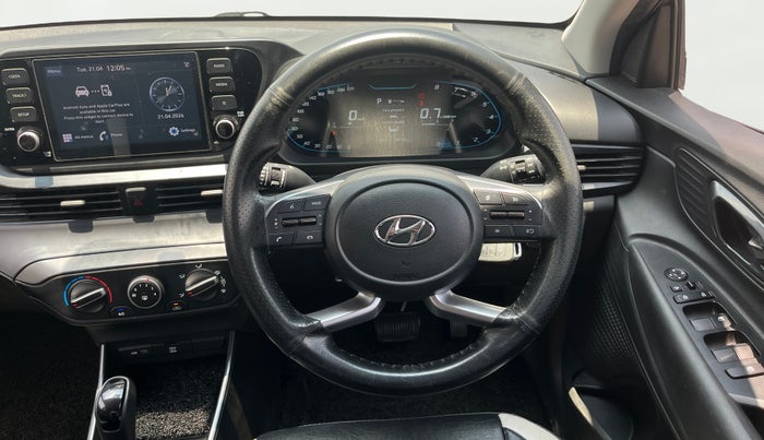 2023 Hyundai NEW I20 Sportz 1.2 IVT, Petrol, Automatic, 59,179 km, Steering Wheel Close Up