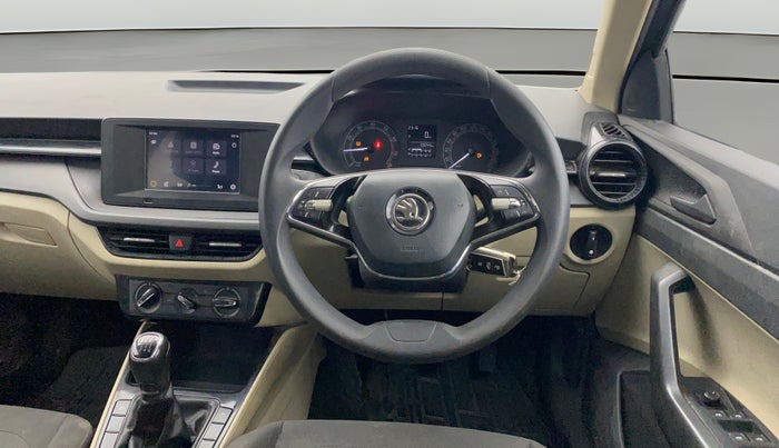 2022 Skoda SLAVIA ACTIVE 1.0L TSI MT, Petrol, Manual, 59,236 km, Steering Wheel Close Up