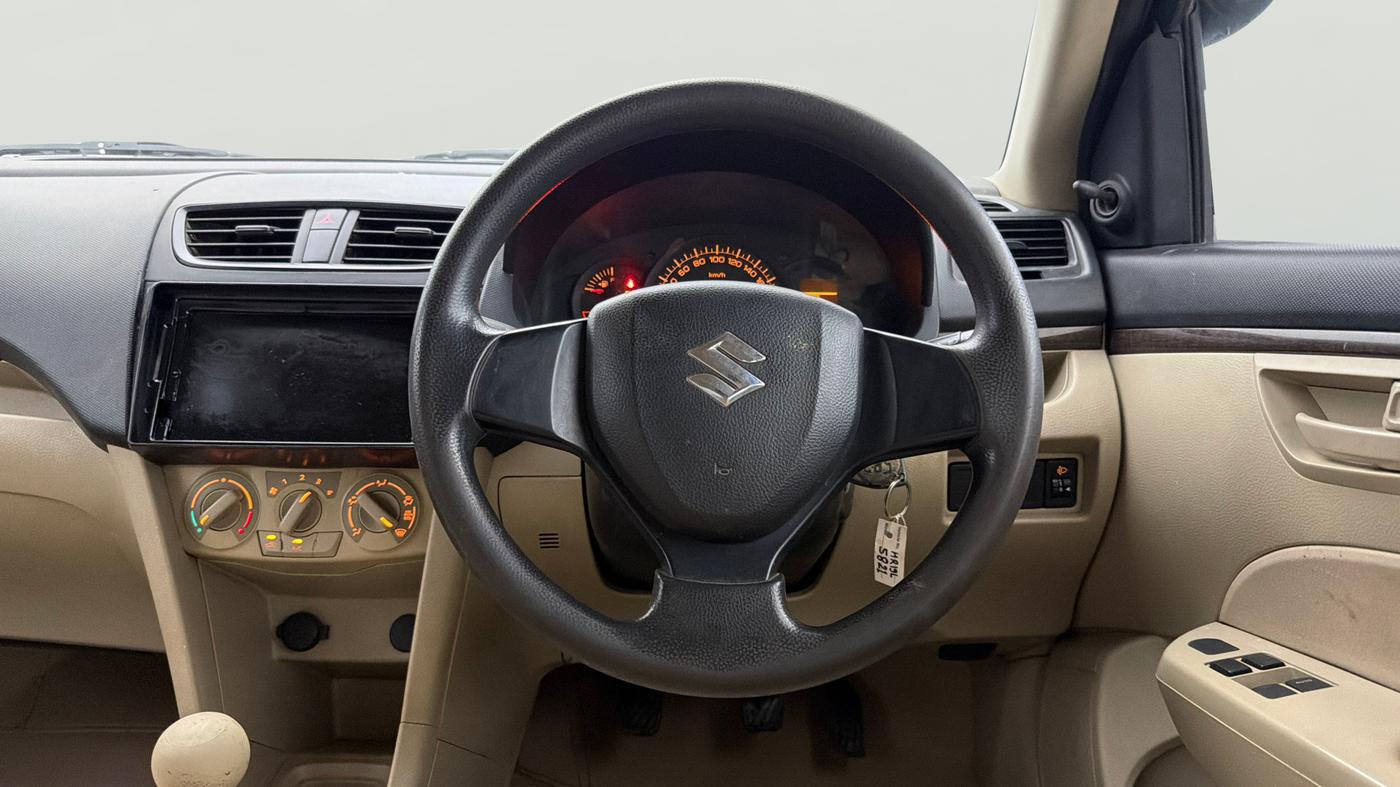 2017 Maruti Swift Dzire LXI, Petrol, Manual, 91,051 km, Steering Wheel Close Up